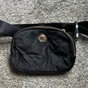 Quilted Black Crossbody Bag
